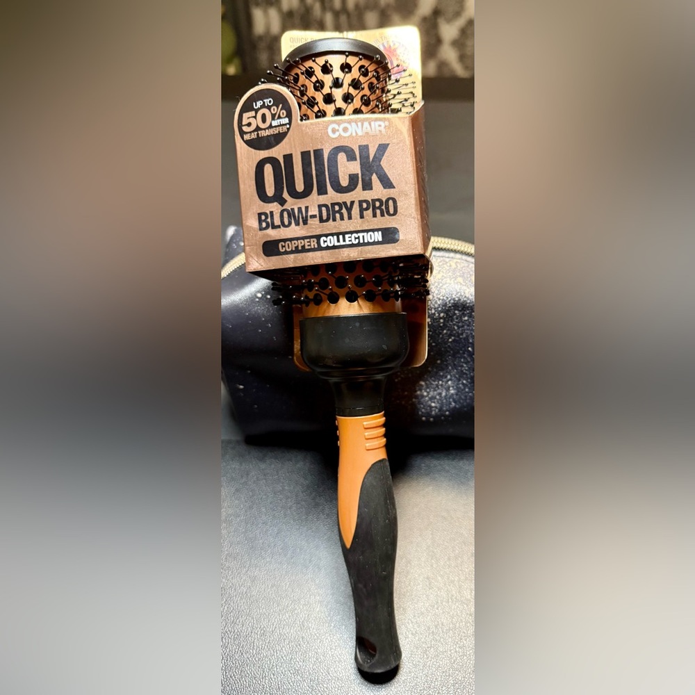 Conair Quick Blow-Dry Porcupine Round Brush